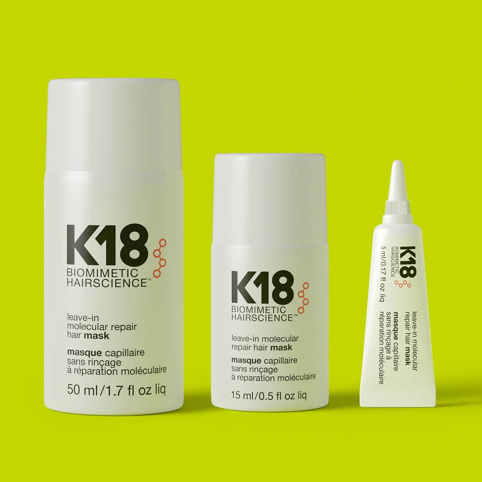 K18 Leave-In Molecular Repair Mask | K18 | Capelli Salon Studio