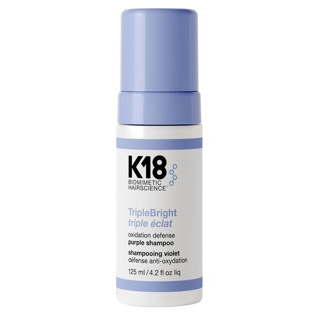 K18 TripleBright Oxidation Defense Purple Shampoo - Professional Hair Care by K18 at Capelli Salon Studio Saskatoon